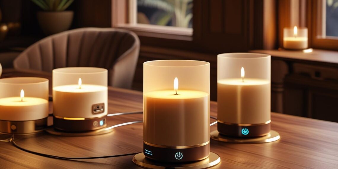 Smart Candles Are the New Scented Vibe – Add Romance with Just Your Phone📲